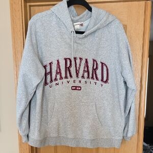 H&M Gray Harvard Hoodie
